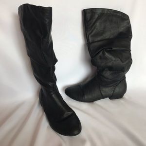 Black boots